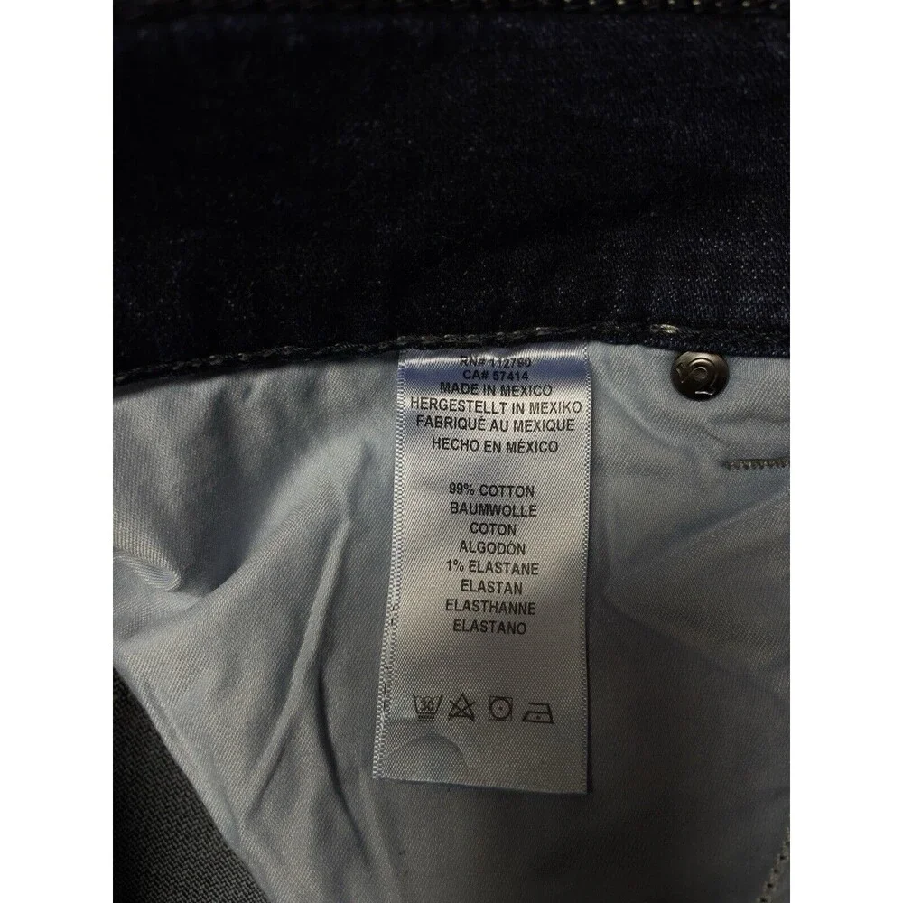 True Religion Rocco Relaxed Skinny No Flap Men’s Stretch Blue Jeans Size 31x34